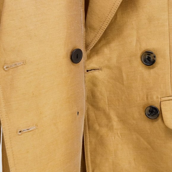 Smythe Tan Double-Breasted Blazer - Picture 9 of 10